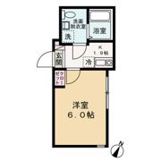 アバンサール上大岡の間取り画像