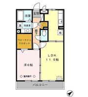グランフィールド松江Ⅱの間取り画像