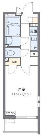 クレイノ柏桜館Ⅱの間取り画像
