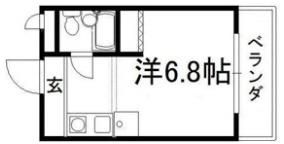 メゾン市川弐番館の間取り画像