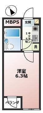 ウイング21吉祥寺の間取り画像