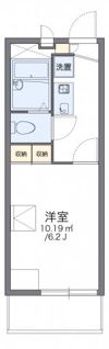 レオパレス新町の間取り画像