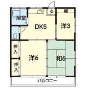 クローバーハイツの間取り画像