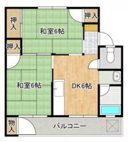 さくらビルの間取り画像