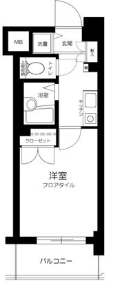 マイキャッスル新高円寺の間取り画像