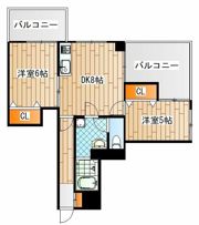 プレジュールメゾンⅣの間取り画像