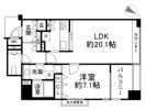ワコーレディアルクス元町の間取り画像