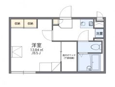 レオパレス城内の間取り画像
