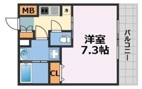 S-RESIDENCE阿波座bouncyの間取り画像