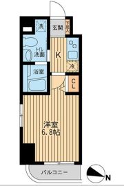 HF関内レジデンスの間取り画像