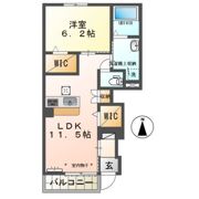 フィオーレⅢの間取り画像