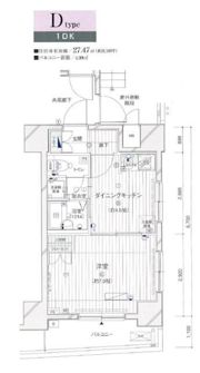 メインステージ川崎Ⅶアイディアルの間取り画像