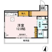 ストゥーディオ雅 B棟の間取り画像