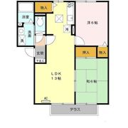 清峯荘の間取り画像