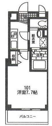 ハイネスコートの間取り画像