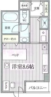 コンフォート荻窪の間取り画像