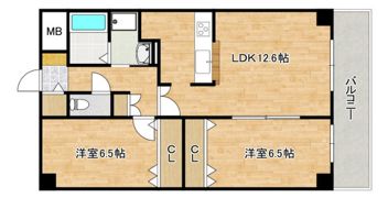 フォンテーヌⅡの間取り画像