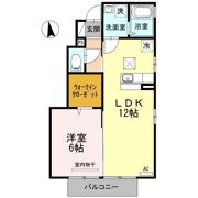 モダンセジュール Kの間取り画像