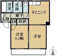 フレグランス喜多川の間取り画像