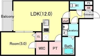 ジーメゾン今伊勢レーヴの間取り画像