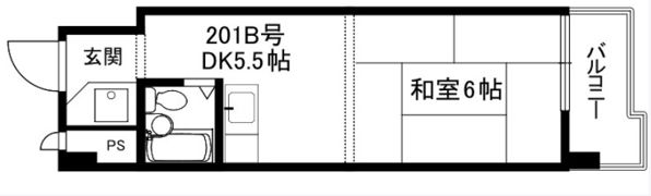 ｳｲﾝｸﾞ21の間取り画像