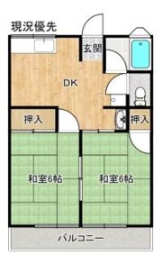 シティハイムみつきの間取り画像