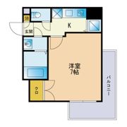 アソシアグロッツォ博多セントラルタワーの間取り画像
