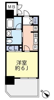 グランヴァンプレミアム新小岩の間取り画像