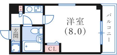 サンプラザ三宮70の間取り画像