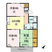 コスメティックスオオフク A棟の間取り画像