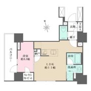 グランリビオ高輪三丁目の間取り画像