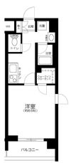 ガリシア新宿WESTの間取り画像