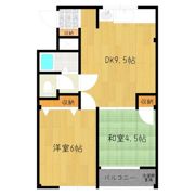 ベアーコーポの間取り画像
