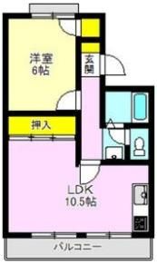 吉井レジデンスの間取り画像