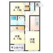 コリーヌBの間取り画像