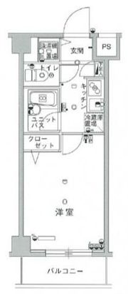 スカイコート板橋第5の間取り画像