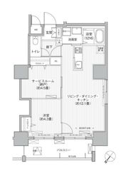 グランデュール富士の間取り画像