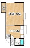 第一江口ハイツの間取り画像