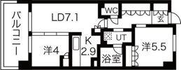 アーバンパーク淡路の間取り画像