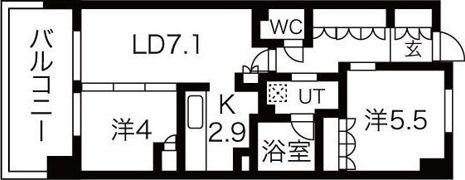 アーバンパーク淡路の間取り画像