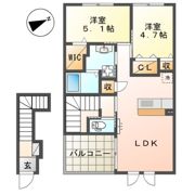 アルヴィータの間取り画像