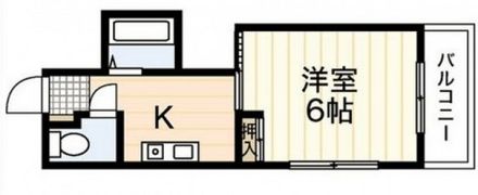 ヴィラ千田の間取り画像