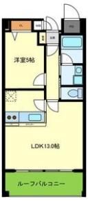 オルゴグラート鶴見の間取り画像