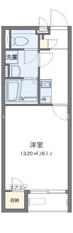 クレイノたちばなの間取り画像