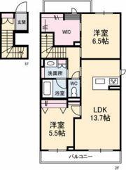 ラ・コリーナの間取り画像