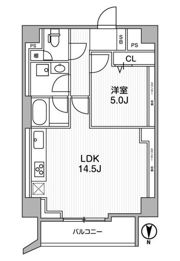 Lighthouse西新宿の間取り画像