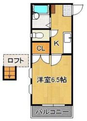 リバティ折尾の間取り画像