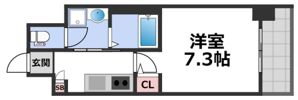 ハイラインⅡの間取り画像