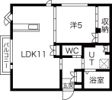 アベイユの間取り画像