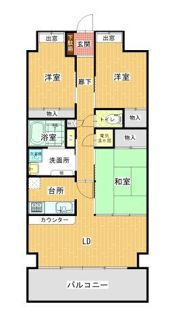 マルイラベンダーヒルズの間取り画像